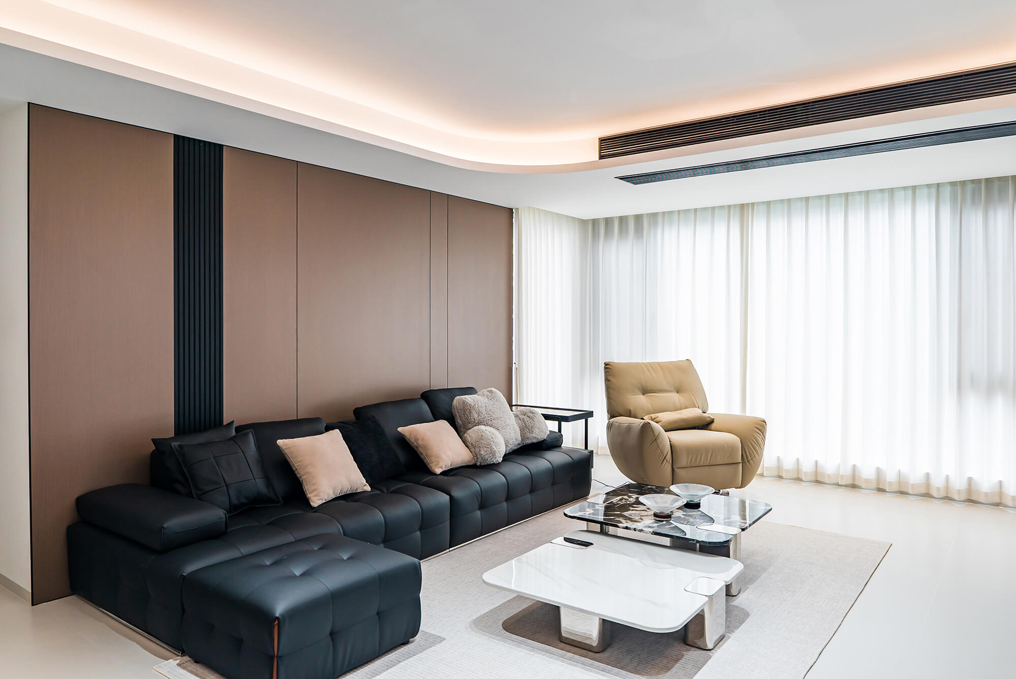 錦官府_115㎡_極簡黑白灰